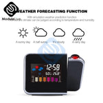 ⚡Nuevo Reloj alarma LCD con proyector 3D🔥